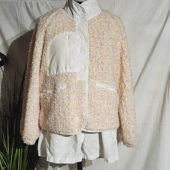 NWOT Altar'd StateWhite Confetti Wubby Jacket Size: S - Picture 10 of 15
